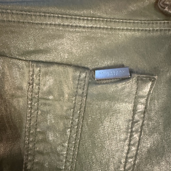 Burberry Green Westbourne Jeans Coated 29 - Picture 10 of 12